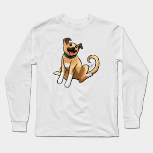 Boxer Mix - Cowboy Long Sleeve T-Shirt